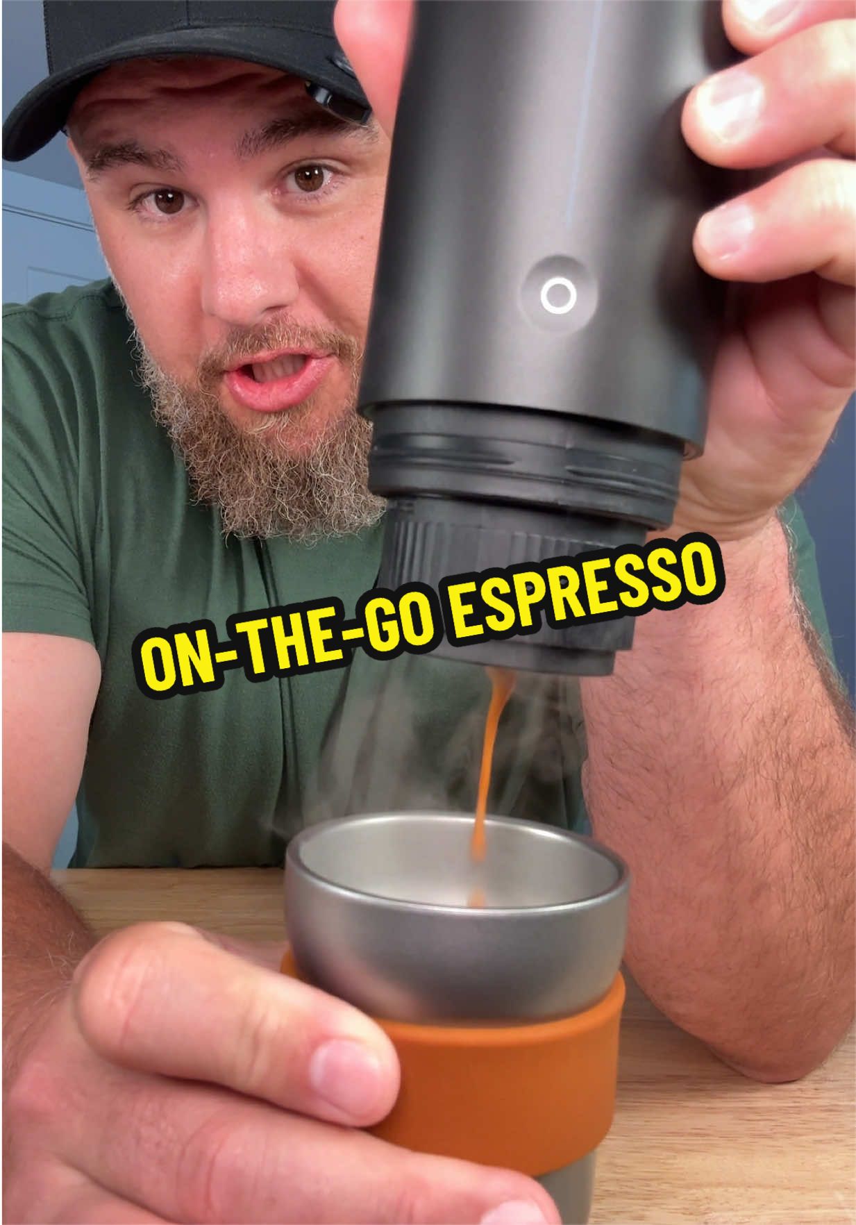 I absolutely freaking love this thing #fanttik #portableespressomachine #coffeesnob #campingcoffee #tiktokshopcreatorpicks 