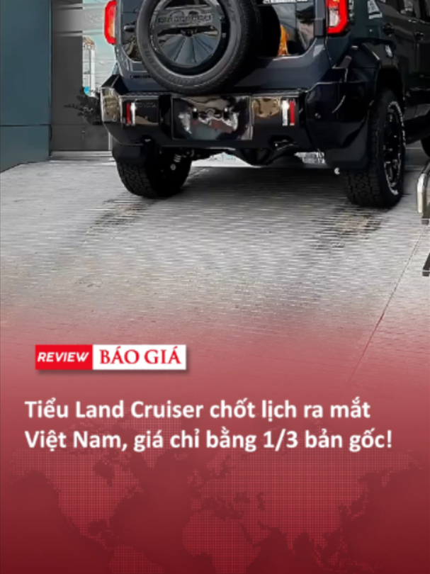 Tiểu Land Cruiser chốt lịch ra mắt Việt Nam#toyota #landcruiserFJ