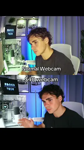 Normal webcam is NOT better gang #webcam #emeet #budget #facecam #4k 