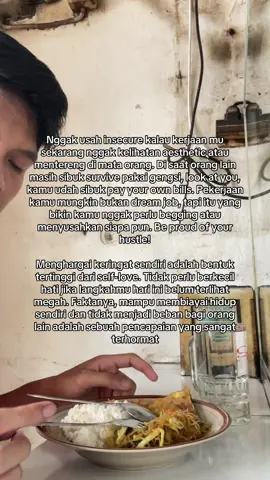 Walaupun makanya mie telur
