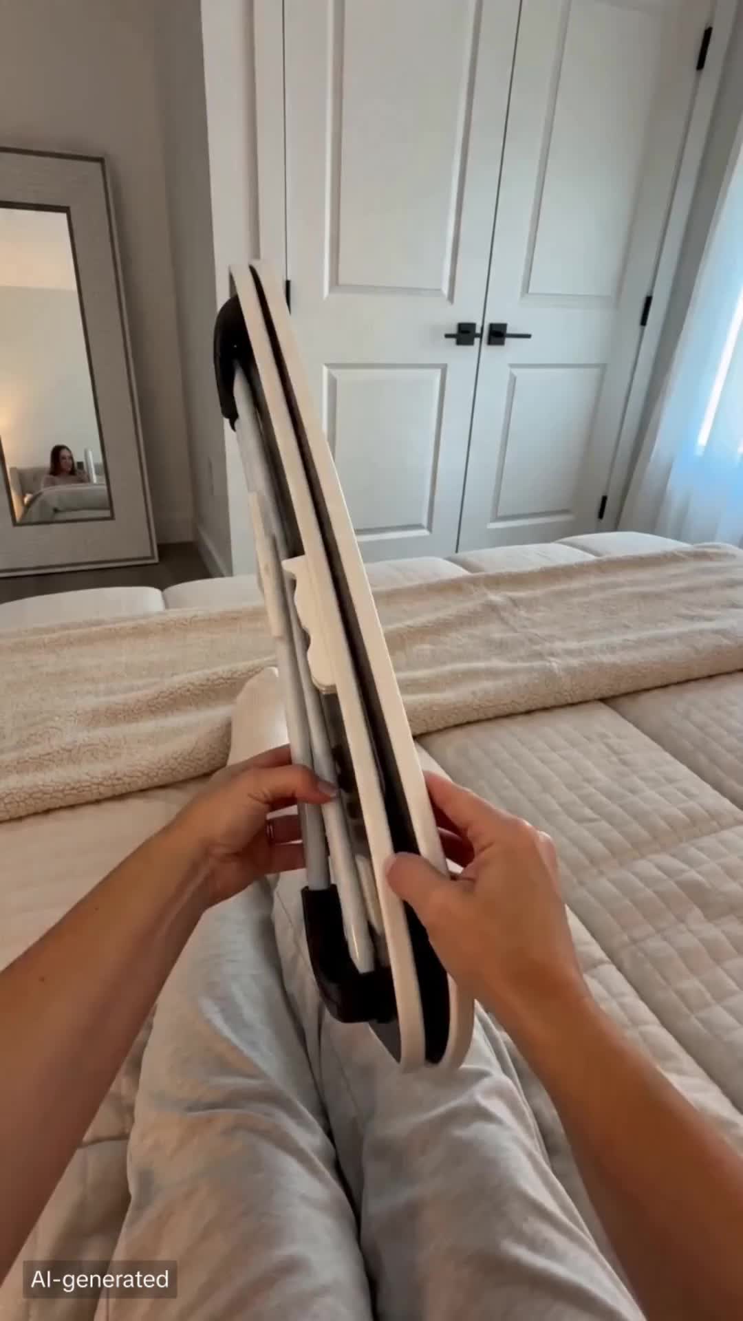 Adjustable Height Foldable Lap Desk 23.6