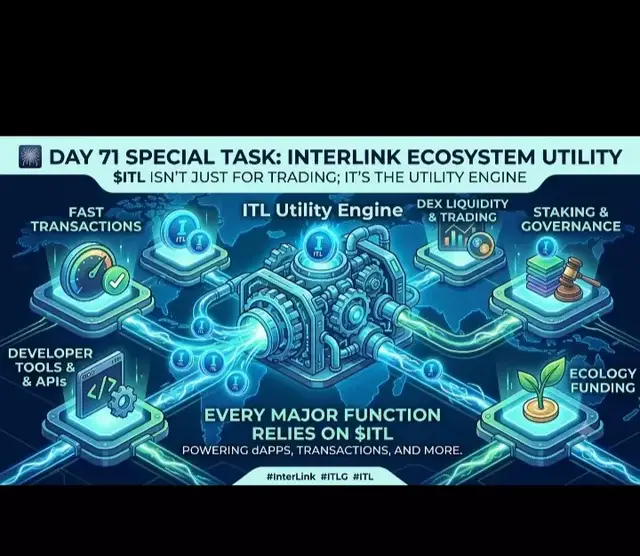 An ecosystem becomes more interesting when different use cases reinforce each other. Payments can generate transactions, dApps can attract users, and businesses can create new services around the technology.#InterLink #ITLG #ITL
