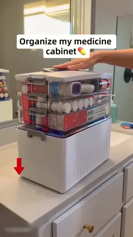 The medicine cabinet reset I needed 💊#organizationhacks #storagesolutions #tidyhome #organization #homehacksHome organizing, closet organizing, medicine cabinet, medicine organizing, home insp, home finds, organized home, closet organizers, bathroom organization.