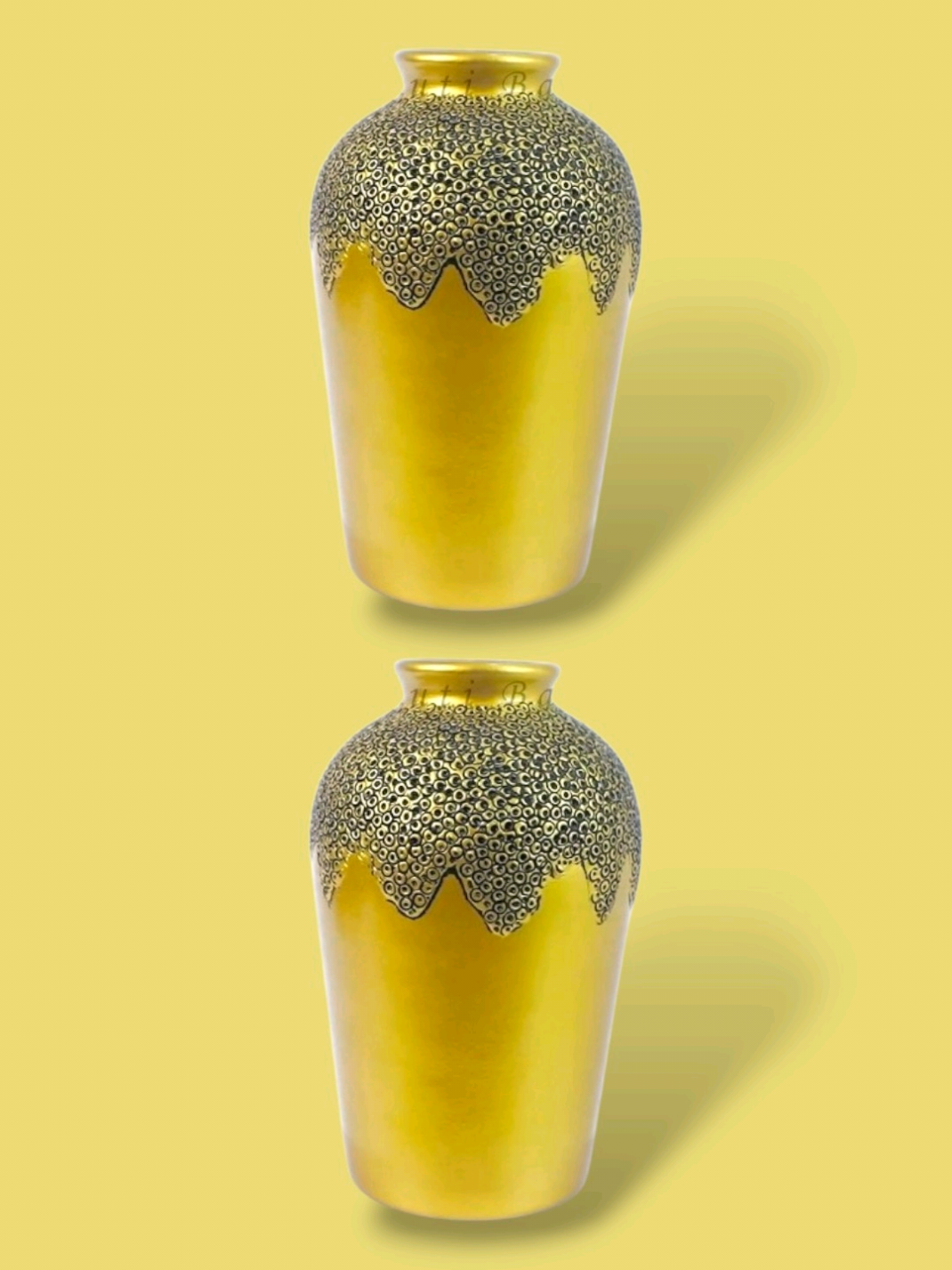 DIY Flower Vase  How to make Gypsum(POP) flower vase making  Cement flo.#fyp #Flowervase #Craft #DIY #viral 