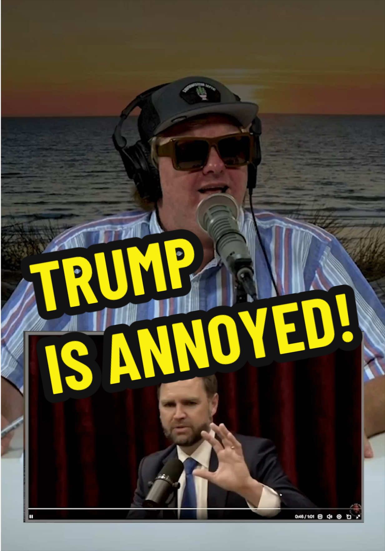Doing Things Bad, Friend Of The Show. #TimDillonShow Link in bio. #JDVance #Trump