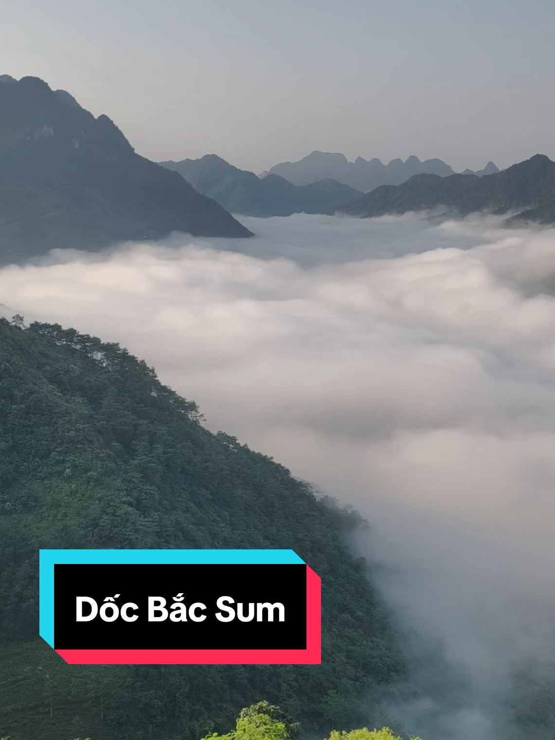 Dốc Bắc Sum 📸✈ Một ngày săn được 2 biển mây thì là hết phước chưa ạ 😍☁ #tuyenquang #dulichhagiang #hagiang #bienmay 