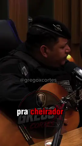 Sgt Pitomba criou a trilha sonora do cheirador! 🤣 #fyp #policial #viral #podcast #capcut 