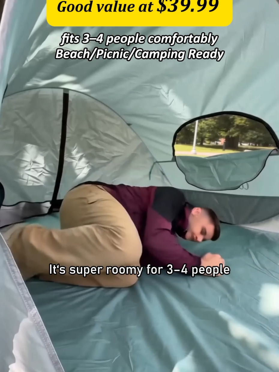 This was my first time, and I’m so glad I had it.#outdoorlife #campinggear #beachshelter #sunshadetent #LifeHack 