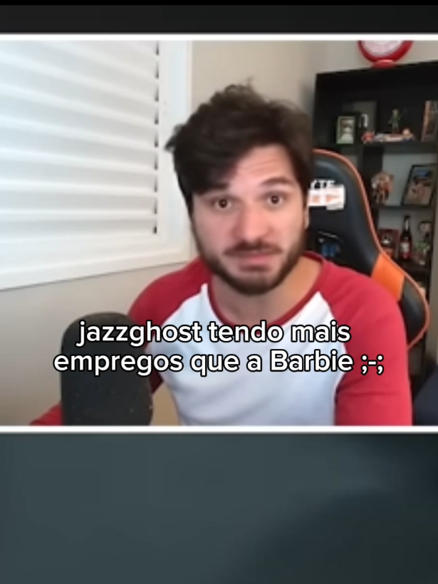 Jazzghost tendo mais empregos que a Barbie KKKK #jazzghost#trend#meme#engraçado#pov