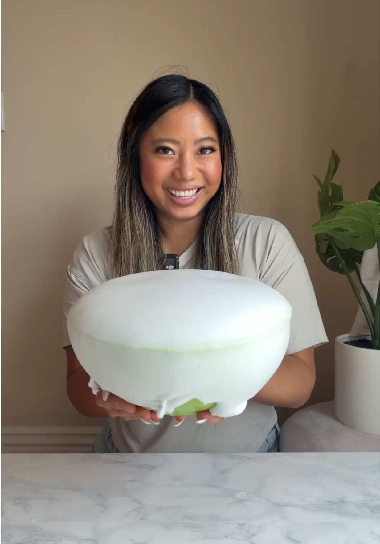 iceberg slime reveal #icebergslime #slimemixing #slimeasmr 