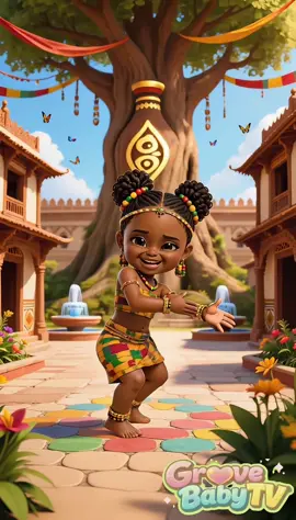 How do you rate my dance? 💃 If #groovebabytv #fypusa #kidsanimation #dancechallenge #KidsTikTok 