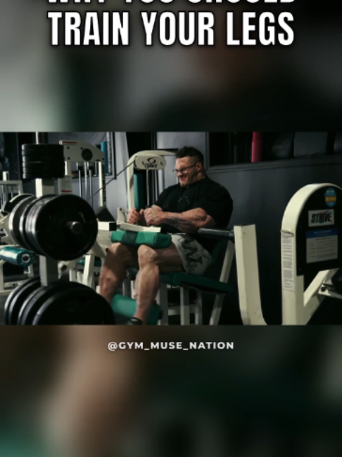 Why you should train your legs 🦵 Squats, presses, extensions — the legends never skip leg day, and neither should you. Strong legs build a strong everything. Save this for your next session. Footage: Nick Walker, Branch Warren, Samson Dauda #legday #legworkout #squats #bodybuilding #nickwalker #legpress #quads #gymmotivation #fitnessmotivation