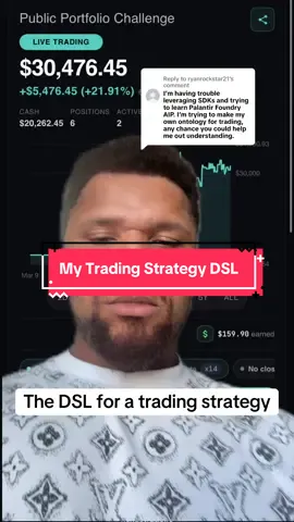Replying to @ryanrockstar21  my ontology for a trading strategy #quantfinance #algotrading  