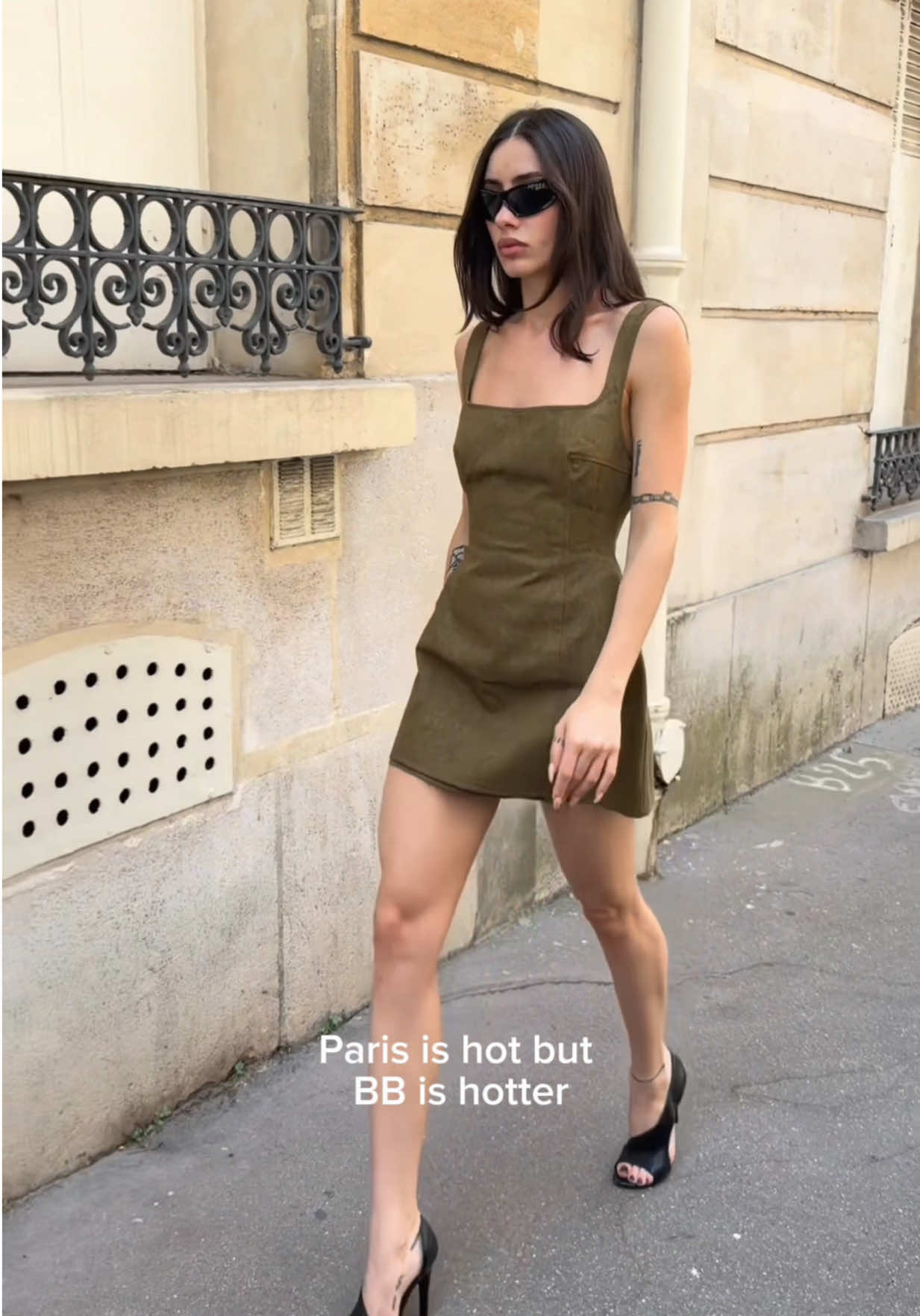 The streets of Paris in our Silas mini. @mazzhyk #becandbridge #lastsun #paris #minidress 