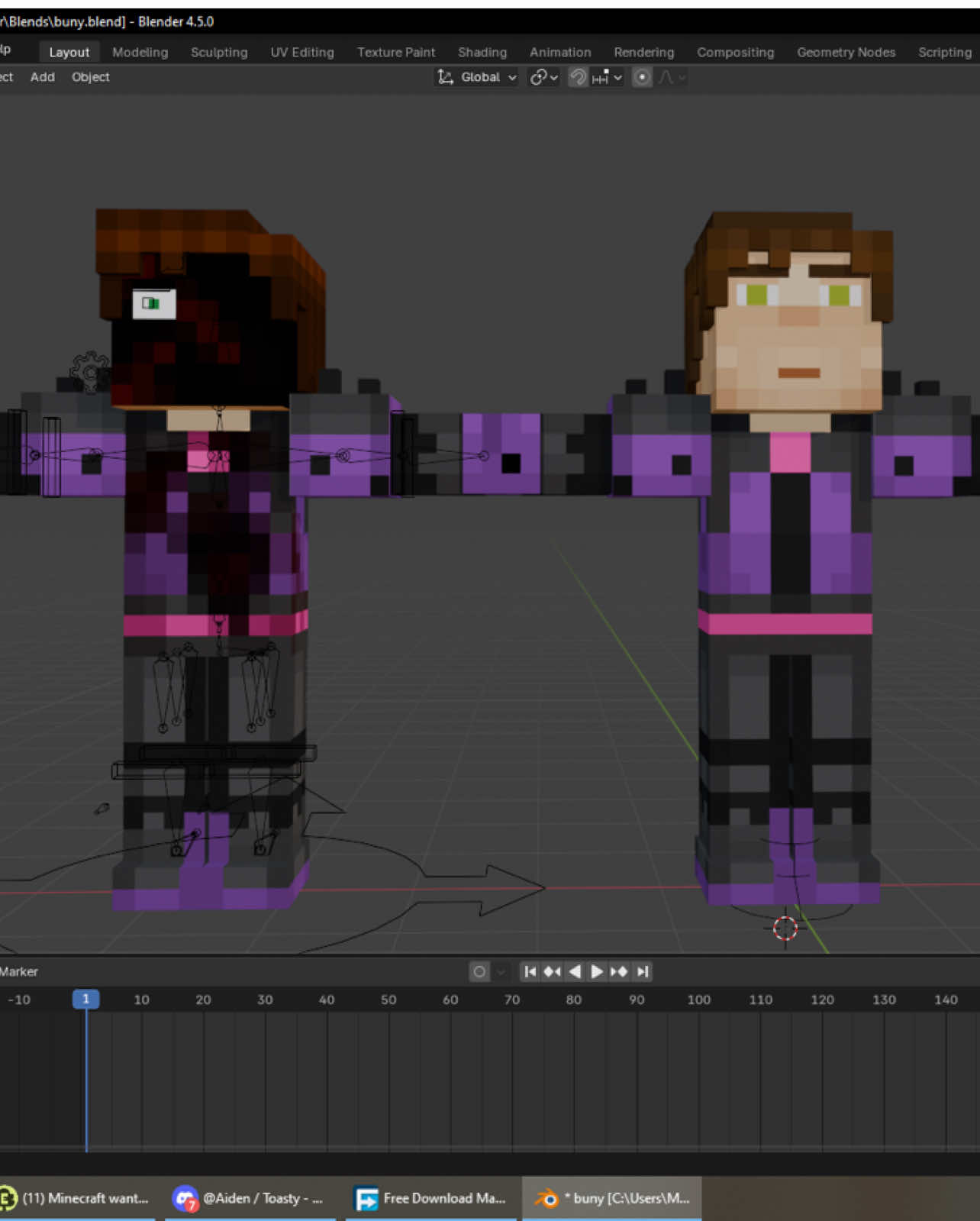 I CANT DO BLENDER IM SO MAD!!!!!!! anyways this has aidesse ok? trust. || #mcsm #mcsmjesse #minecraftstorymode #mcsmaiden #hockeysucksmp 