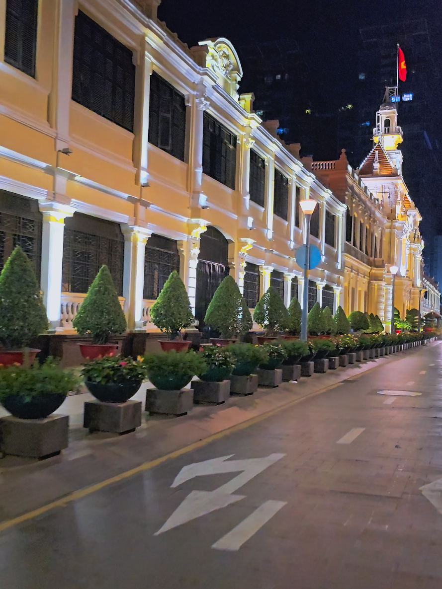Sài Gòn về đêm,lung linh đến nao lòng😍#traveltiktok #travelvn #saigon #night #chill 