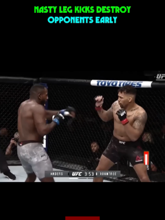 9 Minutes of the NASTIEST Leg Kicks in UFC History_part_1#BoxingHighlights #Knockout #WomensBoxing #BoxingKnockout