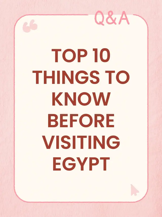 Egypt is an unforgettable destination, but knowing these tips before you go will make your trip so much easier. Save this for your Egypt adventure! #egypt #ancientwonders #egypttravel #travelitinerary #creatorsearchinsights 