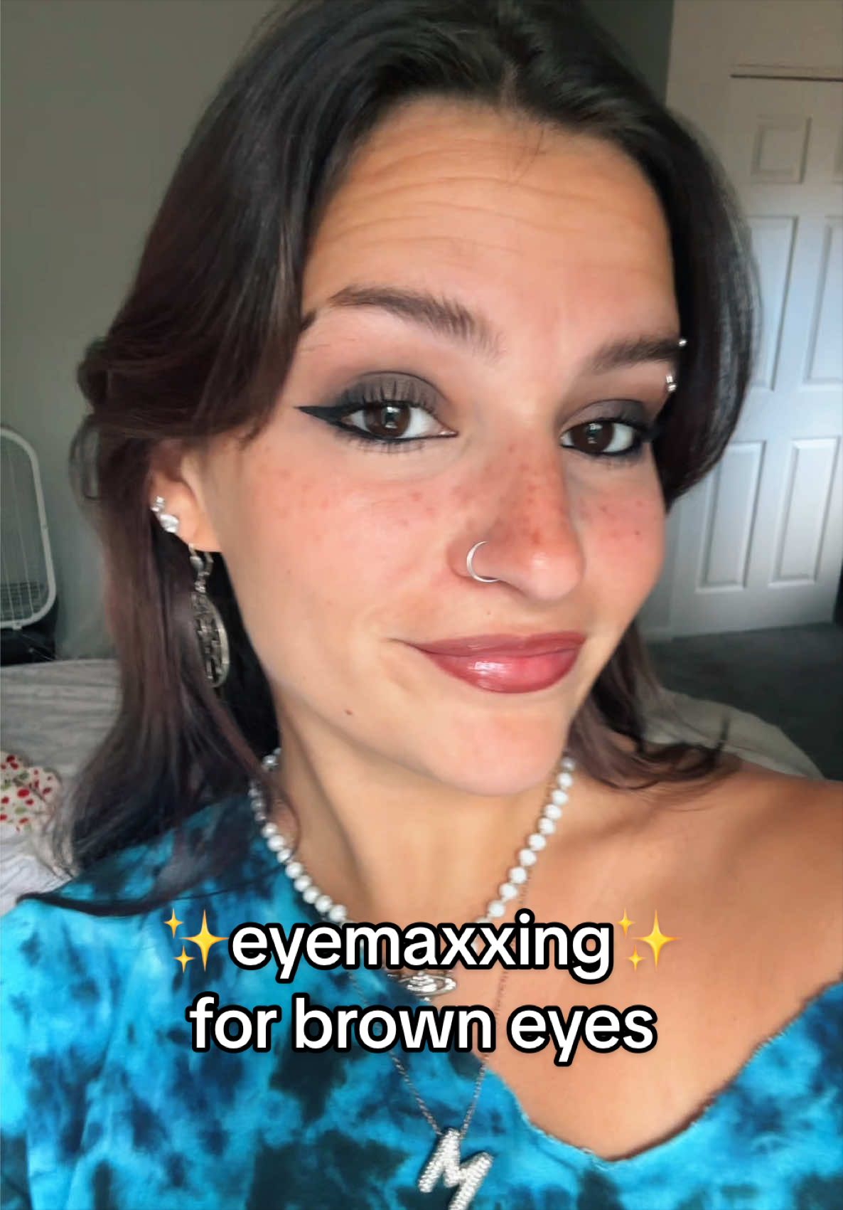 My eyes are like black but I did my best 