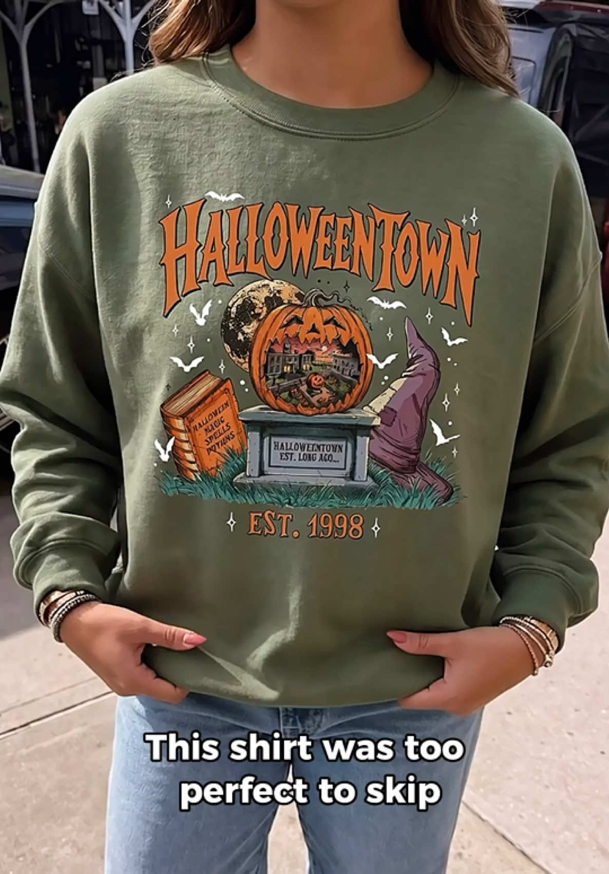 Halloweentown Est 1998 Shirt, Vintage Halloween Town Tee #halloweentown #halloweenmovie #spookyseason #funnyhalloween #pumpkinseason    