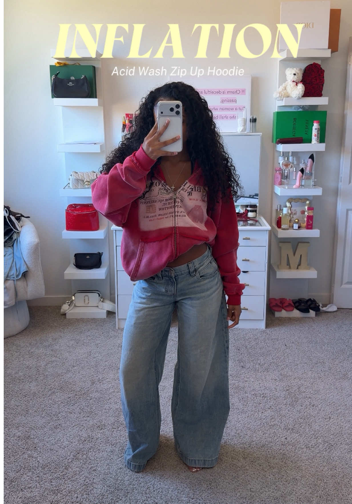 can’t decide if the black or red is my favorite but I love this zip up hoodie the acid wash is so tea! #TikTokshopbacktoschool #outfitinspo #inflation #zipuphoodie 