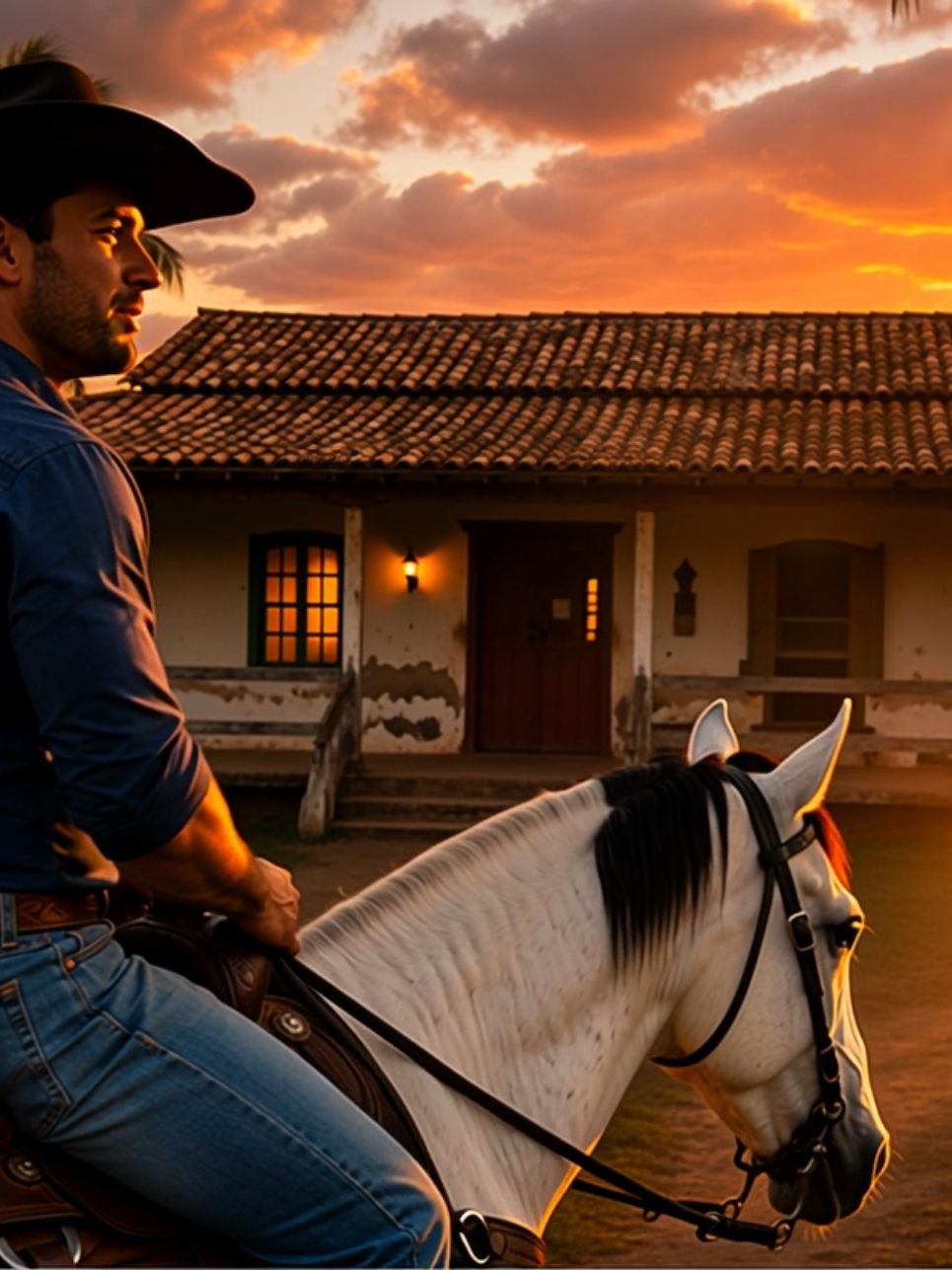 Teria coragem de morar comigo? #fazenda #solteiro #vidasimples #homemmaduro #romance 