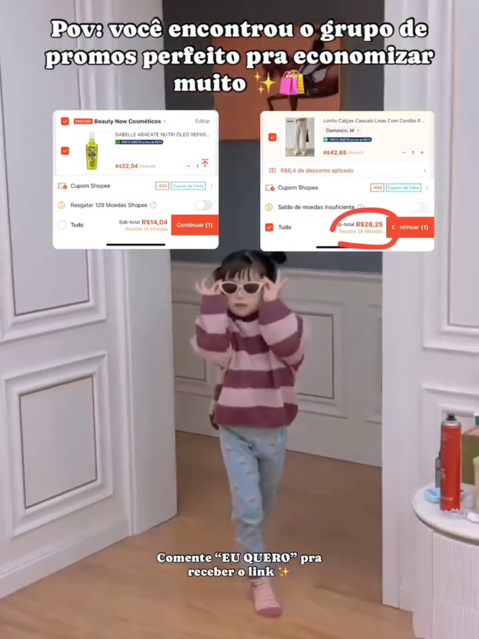 🚨 Achadinhos, promoções e ofertas incríveis da Shopee em um só lugar! 🛍️✨ 💸 Quer economizar de verdade? Então vem fazer parte do nosso grupo! 😍#promoçãoshopee #achadinhosdashopee #shopee #grupodeachadinhos 