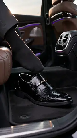 Men's Classic Business Leather Shoes, Metal Buckle Decoration, Closed Slip-On, Formal Office Dress Shoes, Casual Fashion Work Party Wear #shoesforhim #corporateshoes #brandedshoes #clogsforwork #menssliponshoes #fashionableshoes #luxuryshoe #classicmenshoes #coolshoestobuy #designerfootwear