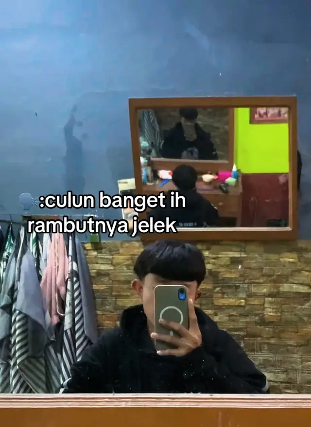 beda rambut dong#edgar #style 