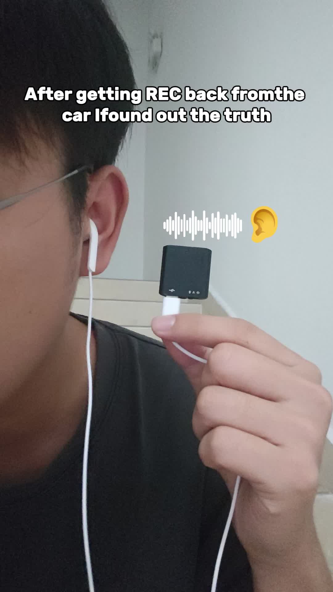 Mini Magnetic Voice Recorder-One-Touch Recording,HD Noise Reduction #voicerecorder #cheatingwife #tiktokshop #secret #cheater