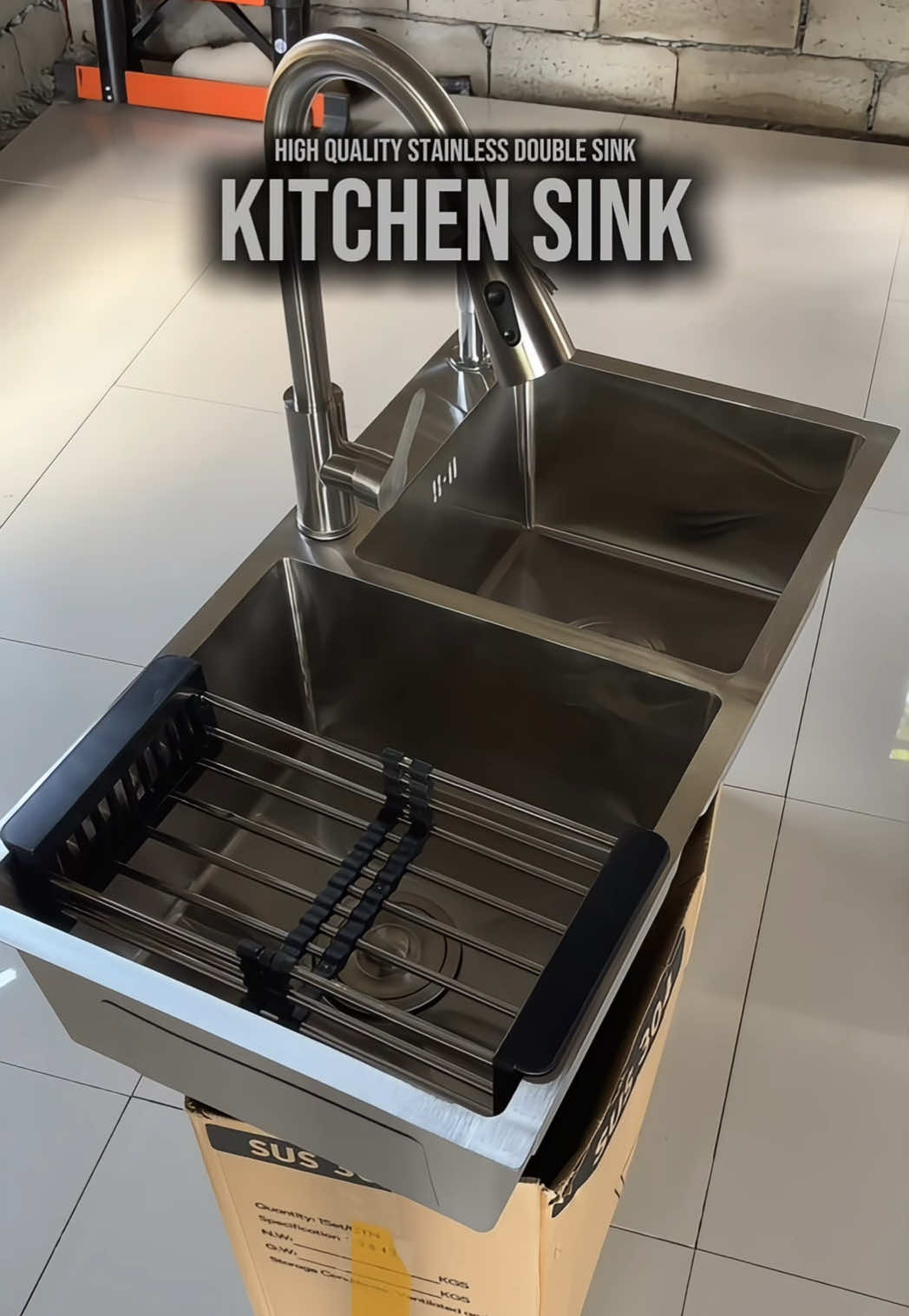 High quality stainless kitchen sink #kitchensink 