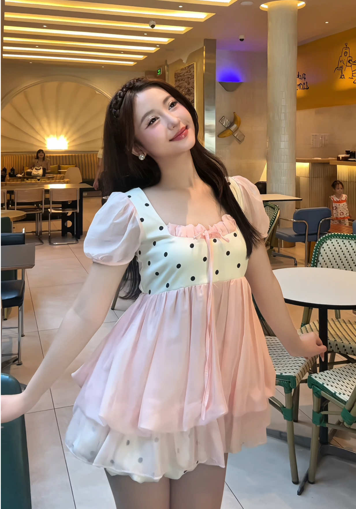 Outfit đi chơi cho nàng bánh bèoo iu màu hồng , xinhh luôn ý 💕💕#setdonuhottrend #homnaymacgi #xuhuongtiktok #xuhuong #trending 