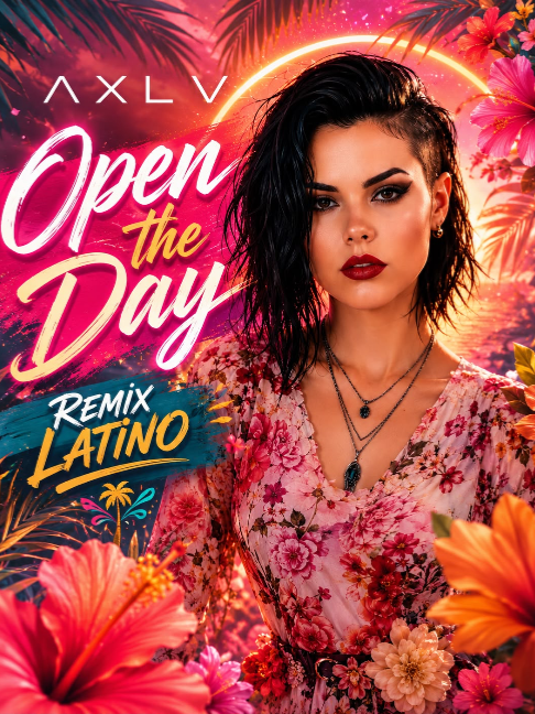 AXL V – Open The Day - Remix Latino  Une version plus solaire, sensuelle et dansante, portée par les rythmes chauds de l’été latino. ☀️🔥🌴 #AXL #AXLV #OpenTheDay #Remix