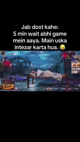 Friend: 5 mins, I’m joining. Me waiting: 😴 #foryou #fyp #creatersearchingsight #pubg #fypage 