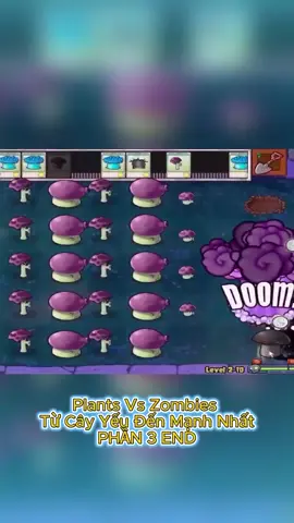 Plants vs zombies xếp hạng từ cây yếu đến mạnh nhất phần 3 END #pvz #plantvszombie 