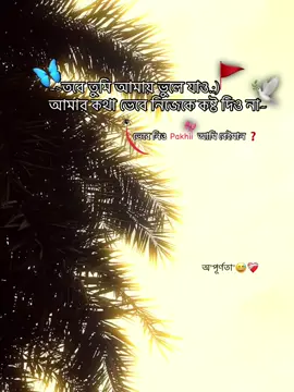 ~>তবে তুমি আমায় ভুলে যাও 😅❤️‍🩹 #fypシ゚viral #sad #sedmood #emotional #baglacaption 