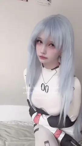 meow meow meow prrr #reiayanami #evangelion #cosplay #girlcosplayer #cosplayer 