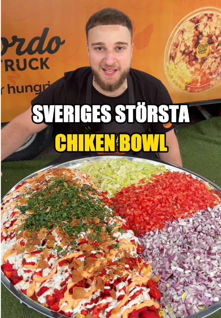 Sveriges största chiken bowl😍 #stockholm #mat #halal 