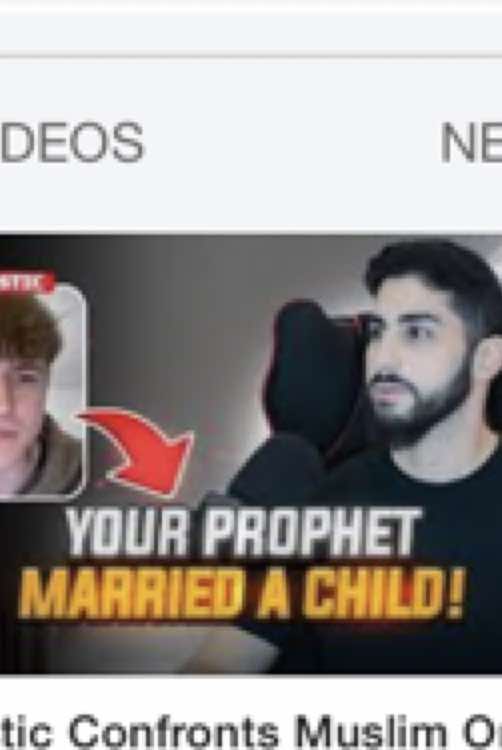 Christian refused to accept Prophet Muhammad because he married six year old Muslim Lantern Muhammad Ali responses #fy #fyp #foryou #korra #muslimtiktok 