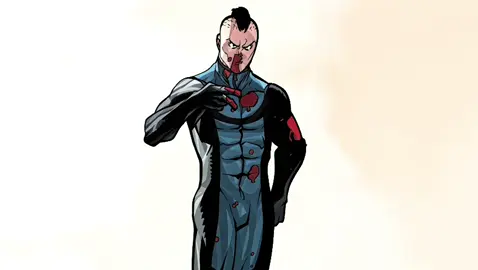 Mohawk Mark Animation | Filler Post and Animation | Free clips, 5 clips, 5 CC | Art by @BrickNoby 🧱🐈‍⬛  | Animation by Fw.Fully | #fyp #invincible #invinciblevariant #mohawkmark #markgrayson |