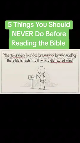 Have you ever opened your Bible, read an entire chapter, and then realized you barely remembered what you just read? Maybe your eyes moved across the page, but your heart never truly connected with God’s Word. What if the problem isn’t what you’re reading—but how you’re preparing before you begin? #BibleStudy #ChristianMotivation #GodsWord #Bible #Faith 