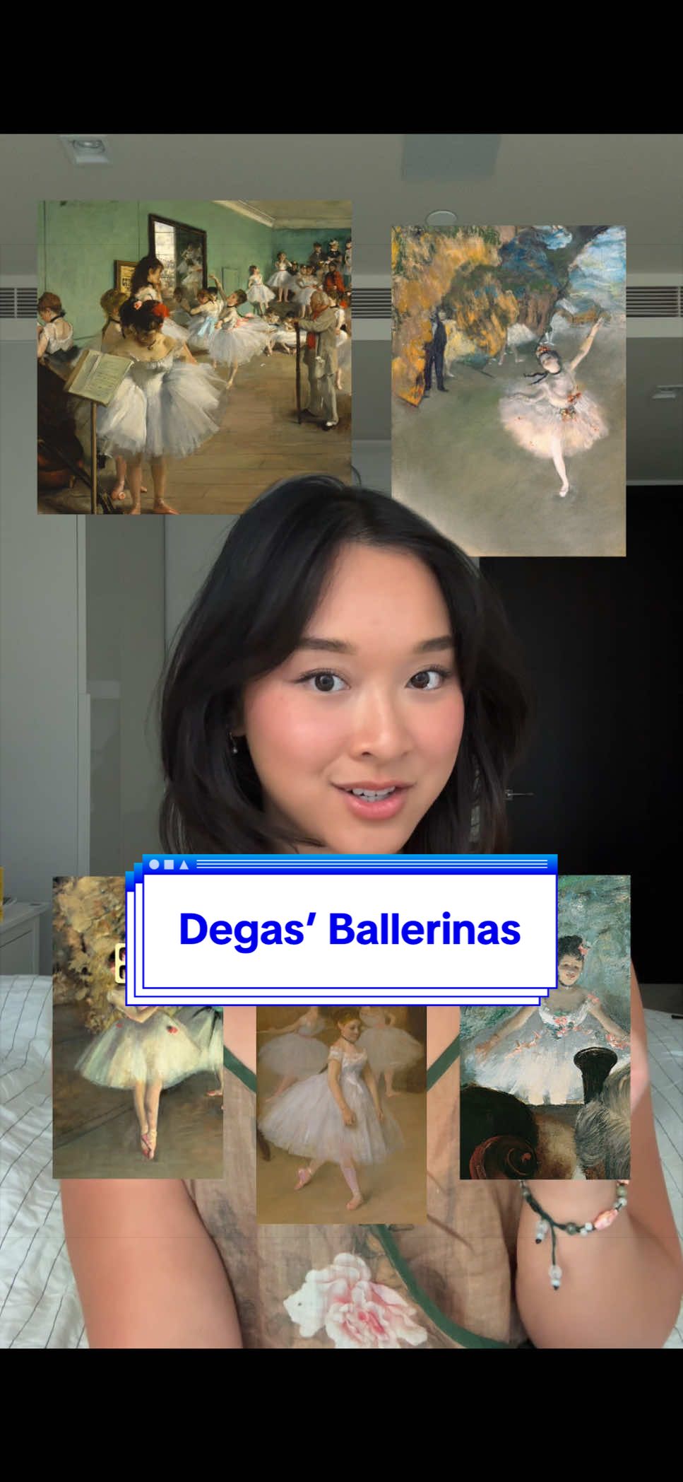 No one paints ballet better than Degas 🩰 #fineart #arthistory #arttiktok #ballet #impressionism 