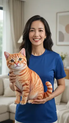 Gấu Bông Mèo Mướp 3D Siêu Mềm #xuhuong #vrp @Vân Bich 