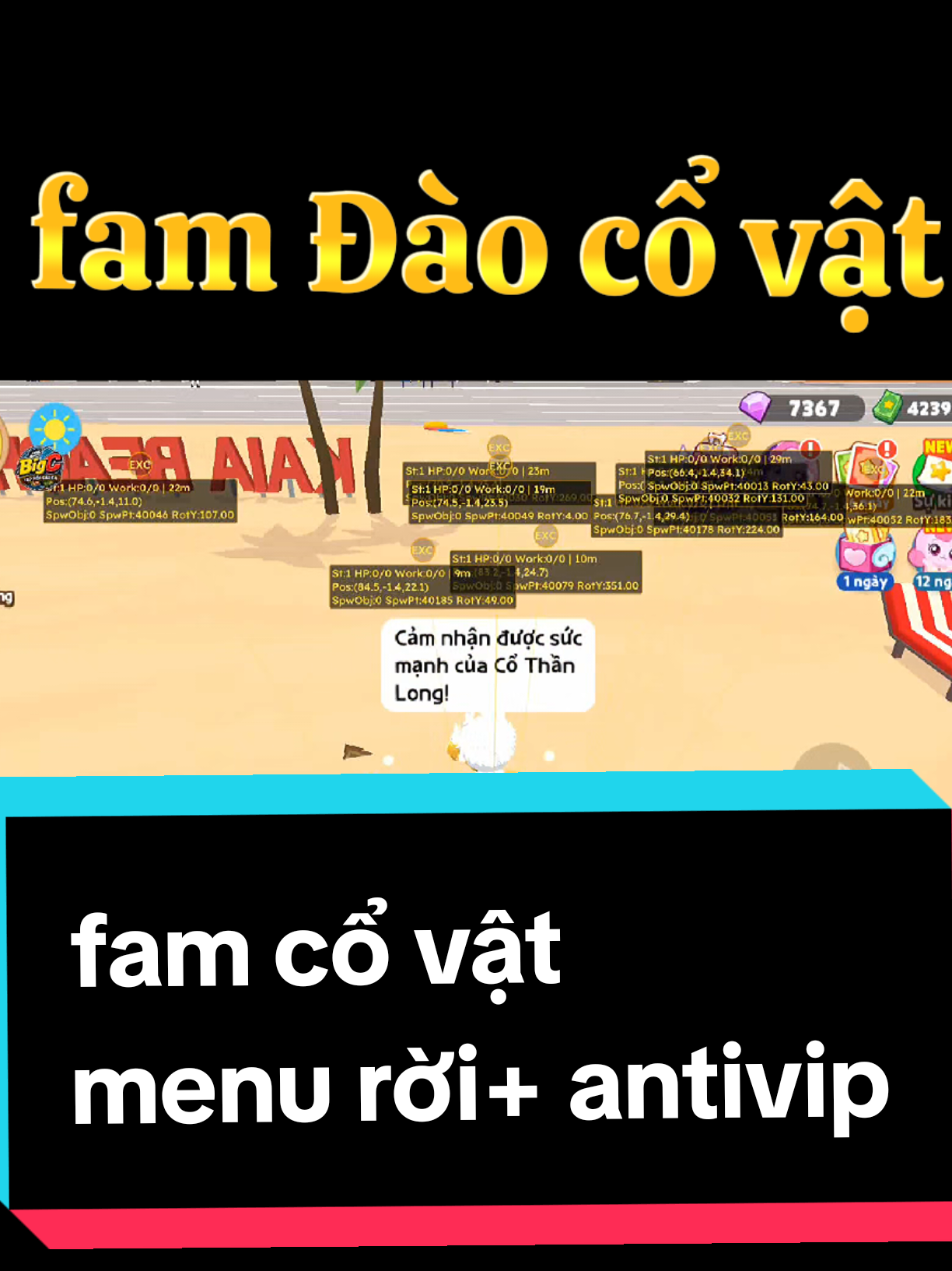 đào cổ vật plz playtogether  #playtogether  #playtogethervng  #xh #viral #bigceeplay 