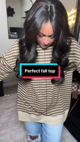 The kind of sweatshirt you’ll reach for again and again. 🤍 The relaxed fit, side slits, and classic stripes make it easy to throw on with leggings, jeans, or shorts while still looking put together. @DOKOTOO-US  #tiktokshopsummersale #stripedsweatshirt #casualstyle #EverydayFashion #cozyoutfit 