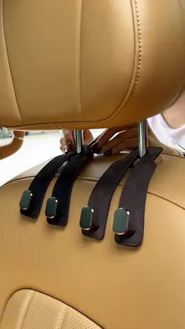 Ordinary plastic hooks break easily and scratch seat leather! Traceless suede hook protects interior gently, grab limited offer quickly #CarSuedeHook #AutoStorageHacks #CarInteriorMusthave #CarOrganizer #DriveEssentials