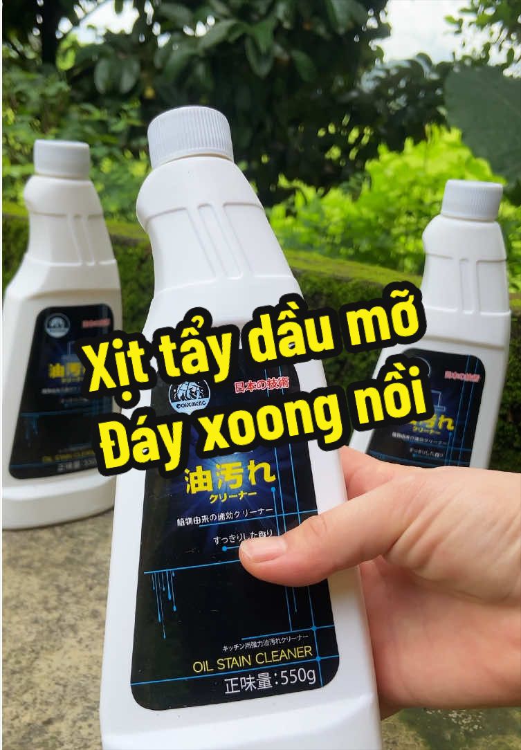 Xoong nồi mà lâu ngày đóng cặn đen dày thì mn đừng vội vất đi nha. Dùng thử em này mình thấy cũng sạch đó nha #xittaydaumo #okcmeng #dogiadung #vesinhnhabep 