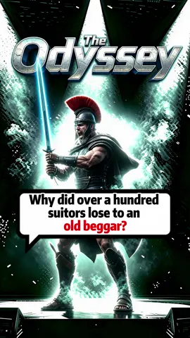 Why did over a hundred suitors lose to an old beggar?#movies #videos #fouryou #film #odysseus 