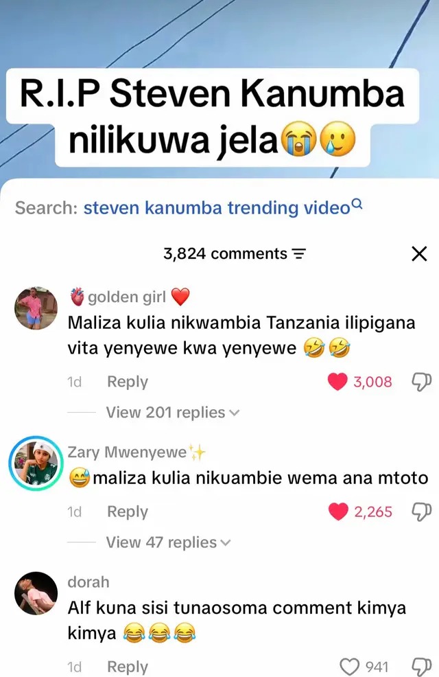 Tanzania ipo nje ya mji 😅😅😅#tiktokviralvideoforyoupage💯💯 #tiktoktanzania🇹🇿tiktokkenya🇰🇪 
