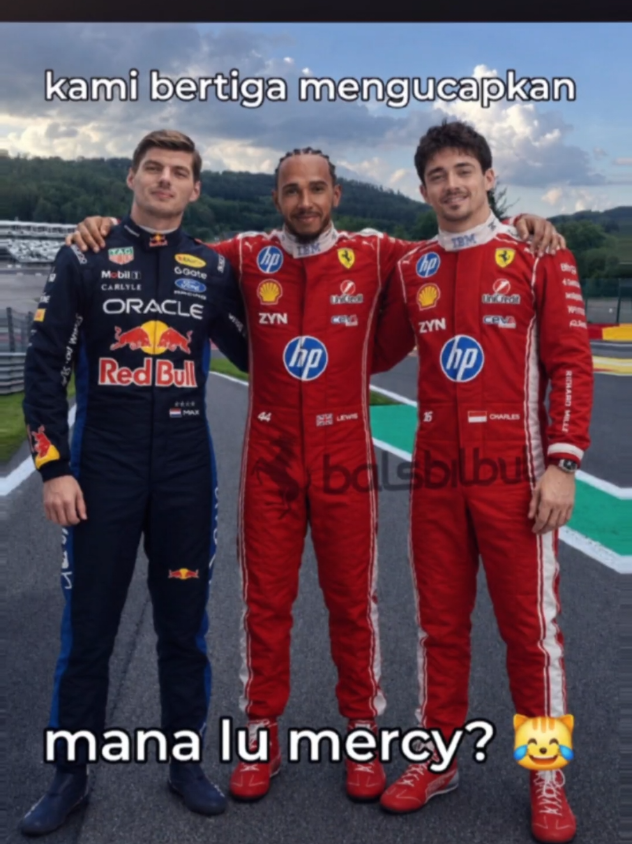sampaikan ke mercy, mesin ilegalnya dipake lagi aja biar king ada lawan yg setara #hungariangp #charlesleclerc #lewishamilton #ferrari #f1 